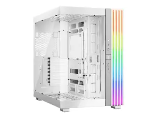be quiet! Light Base 900 DX - FT utvidet ATX (E-ATX) - sidepanel med vindu (glass) - ingen str&#248;mforsyning (ATX / PS/2) - hvit - USB/lyd