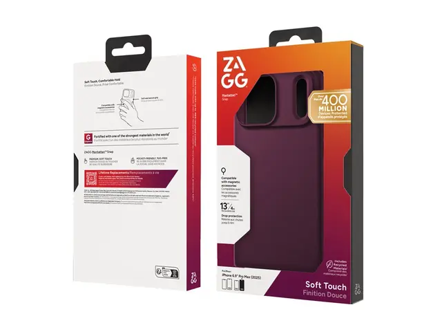 ZAGG Manhattan Snap - Baksidedeksel for mobiltelefon MagSafe-samsv...