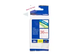 Brother TZe-262 - R&#248;dt p&#229; hvitt Rull (3,6 cm x 8 m) 1 kassett(er) laminert teip - for P-Touch PT-3600, 550, 9200, 9400, 9500, 9600, 9700, 9800, D800, P900, P950