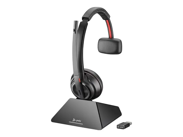 Poly Savi 8210 Office - 8200 series hodesett on-ear DECT / Bluetoo...