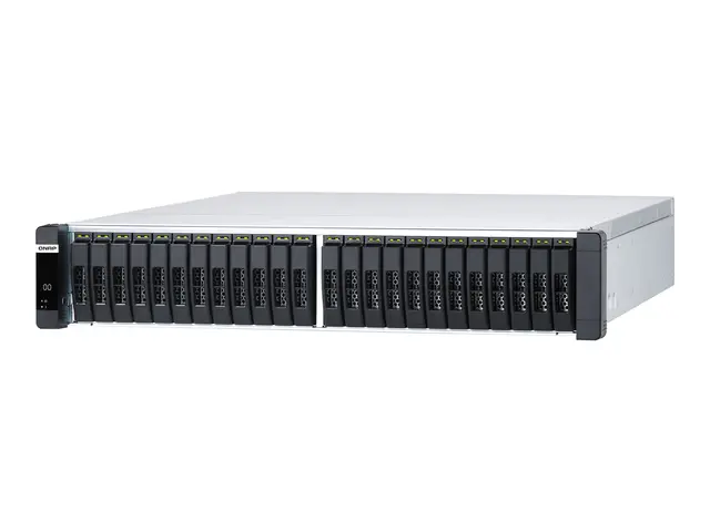 QNAP ES2486dc - NAS-server 24 brønner kan monteres i rack SAS 12Gb...