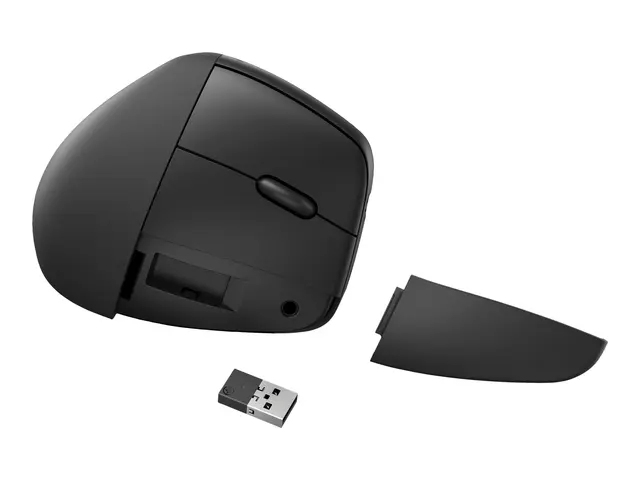 HP 925 - Vertikal mus 6 knapper trådløs Bluetooth 5.3, 2.4 GHz USB...