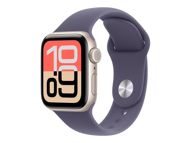 Apple - Bånd for smart armbåndsur 40mm S/M-størrelse purpur tåke W...