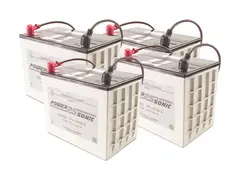 APC Replacement Battery Cartridge #13 - UPS-batteri blysyre - svart - for P/N: UXBP24, UXBP48