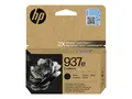HP 937e EvoMore - Svart - original - blekkpatron for Officejet Pro 9110b, 9120e, 9720E, 9720e Wide Format, 9730e