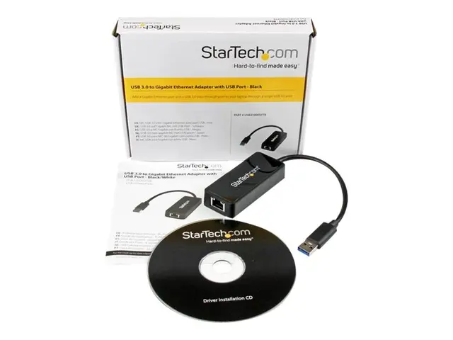 StarTech.com USB 3.0 Ethernet Adapter - USB 3.0 Network Adapter NI...