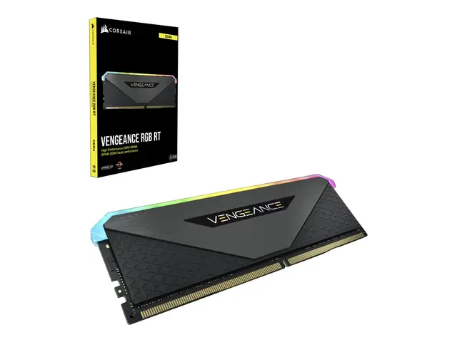 CORSAIR Vengeance RGB RT - DDR4 sett 32 GB: 4 x 8 GB DIMM 288-pin ...