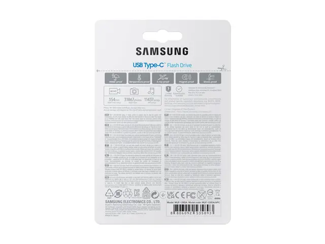 Samsung MUF-128DA - USB-flashstasjon 128 GB USB-C 3.2 Gen 1 blå