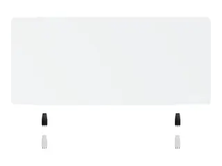 Neomounts NS-GLSPROTECT160 - Partisjonsskjerm skrivebordsmonterbar - 158 x 65 cm - gjennomsiktig