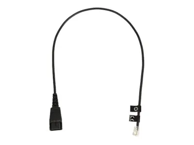 Jabra - Hodetelefonkabel - RJ-10 hann til Quick Disconnect hann - ...