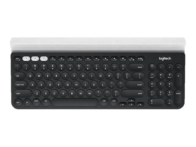 Logitech K780 Multi-Device - Tastatur - Bluetooth - Pan Nordic - hvit