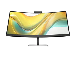 HP 534pm - Series 5 Pro - LED-skjerm kurvet - 34&quot; - 3440 x 1440 WQHD @ 100 Hz - VA - 400 cd/m&#178; - 4000:1 - 5 ms - HDMI, DisplayPort, USB-C - h&#248;yttalere - kullsort, naturlig s&#248;lv (stativ)