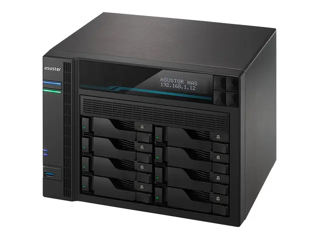 ASUSTOR Lockerstor 8 AS6508T - NAS-server brønner SATA 6Gb/s RAID ...