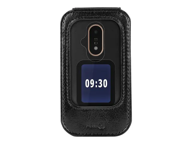 Doro Case - Baksidedeksel for mobiltelefon - svart - for DORO 6040...