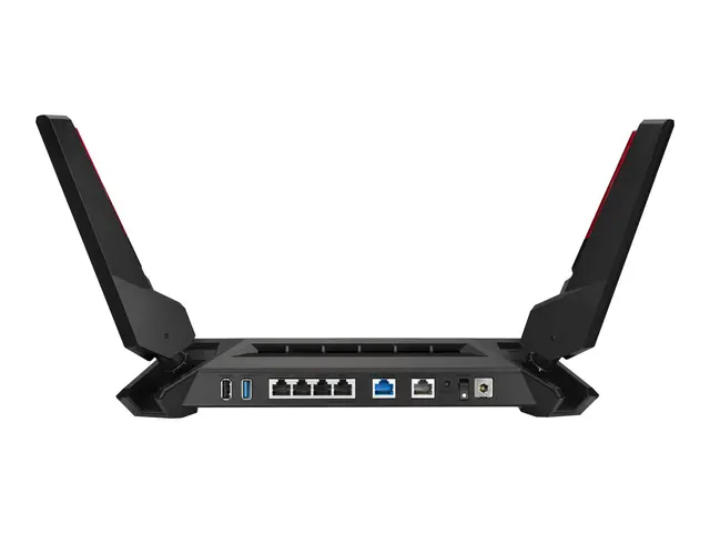 ASUS ROG Rapture GT-AX6000 - Trådløs ruter 4-portssvitsj 1GbE, 2.5...