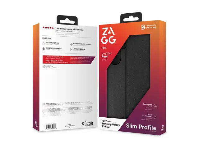 ZAGG Defence - Lommebok for mobiltelefon folio svart Samsung Galax...