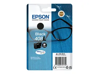 Epson 408L - 36.9 ml - Extra High Capacity svart - original - blister - blekkpatron - for WorkForce Pro WF-C4810DTWF