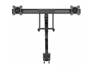 STARTECH DESK MOUNT DUAL MONITOR ARM SYNCED HEIGHT HEAVY DUTY