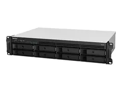 Synology RackStation RS1221RP+ - NAS-server 8 br&#248;nner - kan monteres i rack - SATA 6Gb/s - RAID 0, 1, 5, 6, 10, JBOD, 5 hot spare, 6 hot spare, 10 hot spare, 1 aktiv reservedel - RAM 4 GB - Gigabit Ethernet - iSCSI st&#248;tte - 2U