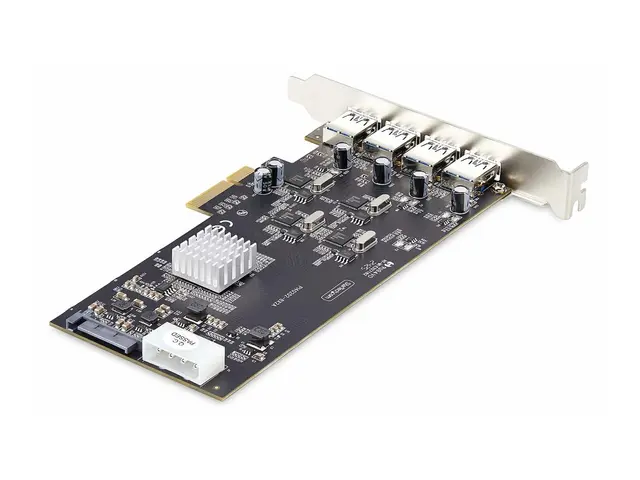 StarTech.com 4-Port USB-A PCIe Card, USB 3.2 5Gbps, 4x Controllers...