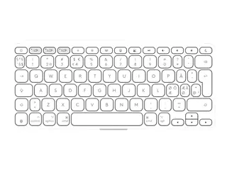 Logitech Keys-To-Go 2 - Tastatur b&#230;rbar - tr&#229;dl&#248;s - Bluetooth LE - blekgr&#229;