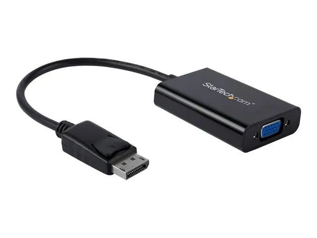 StarTech.com DisplayPort to VGA Adapter with Audio - 1920x1200 DP ...