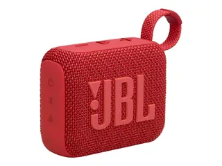 JBL Go 4 - Høyttaler - for bærbar bruk - trådløs Bluetooth - Appstyrt - 4.2 watt - rød