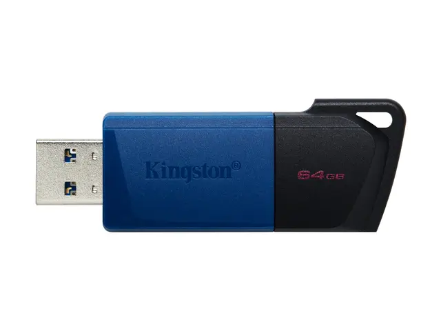 Kingston DataTraveler - USB-flashstasjon 64 GB USB 3.2 Gen 1 (en p...