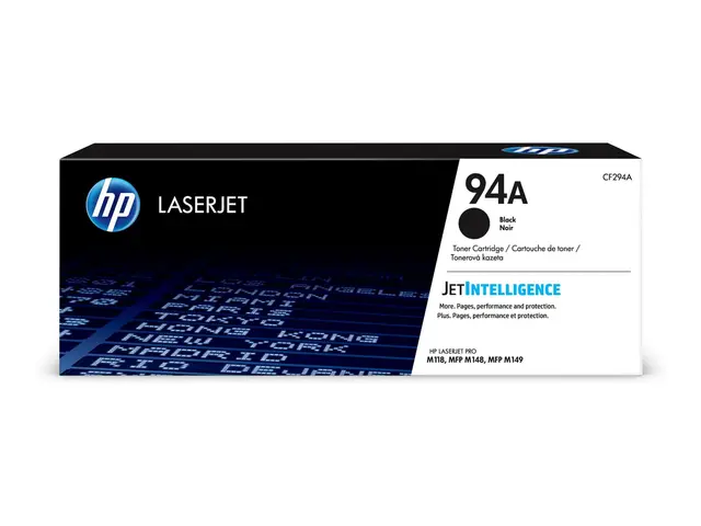 HP 94A - Svart - original - LaserJet - tonerpatron (CF294A) - for ...