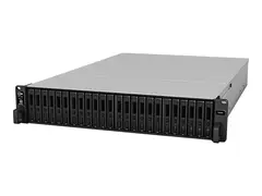 Synology FlashStation FS6400 - NAS-server 24 brønner - kan monteres i rack - RAID 0, 1, 5, 6, 10, JBOD, RAID F1 - RAM 32 GB - Gigabit Ethernet / 10 Gigabit Ethernet - iSCSI støtte - 2U