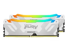 Kingston FURY Renegade - DDR5 - sett - 32 GB: 2 x 16 GB DIMM 288-pin - 7200 MT/s / PC5-57600 - CL38 - 1.45 V - on-die ECC