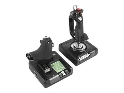 Logitech X52 Professional H.O.T.A.S. - Joystick og gasspedal - kab...