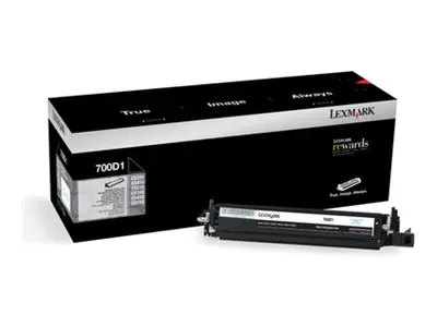 Lexmark 700D1 - Svart - original - fremkallersett LCCP - for Lexma...