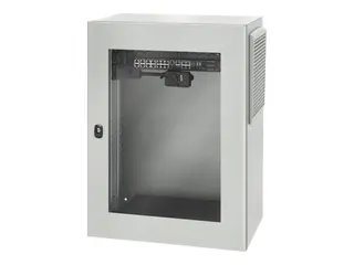 Schneider Spacial VDM NSYVDM16U4P - Rack veggmonterbar - gr&#229;, RAL 7035 - 16U - 19&quot;