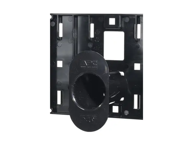 APC Cable Management - Rack-kabelføringssett - svart - for P/N: NB...