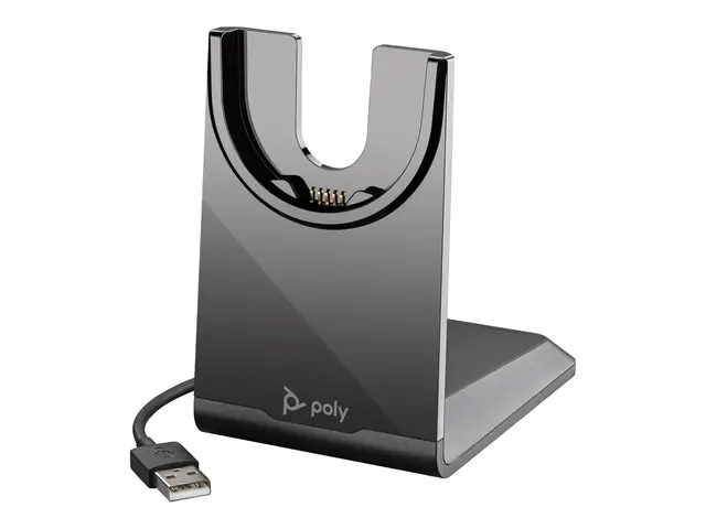 Poly Voyager Focus 2 - Hodesett on-ear Bluetooth trådløs, kablet U...
