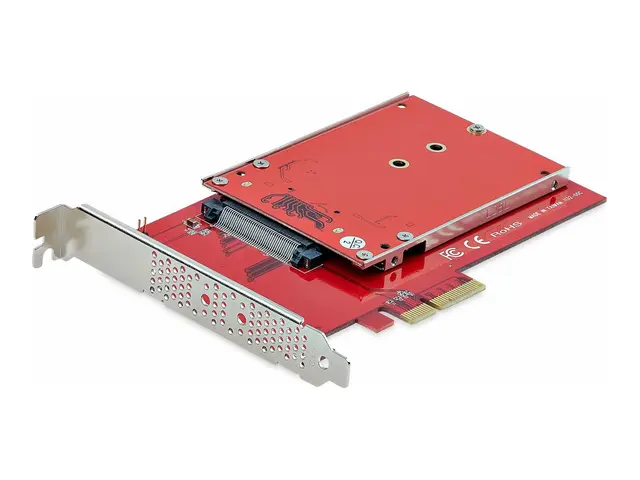 StarTech.com M.2 to U.3 Adapter, For NVMe SSDs, PCIe Drive 2.5inch...