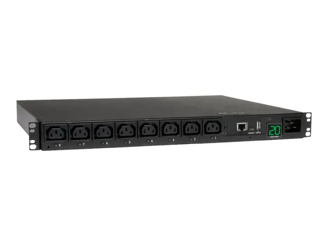 Eaton 3.7kW Single-Phase 208/230V Switched PDU - LX Platform, 8 C1...
