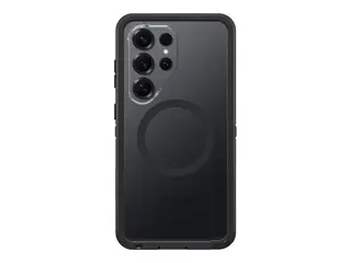 OtterBox Defender Series Pro XT - Baksidedeksel for mobiltelefon robust - polykarbonatlag, termoplastisk elastomer (TPE) - mørk side (klar / svart) - for Samsung Galaxy S26 Ultra