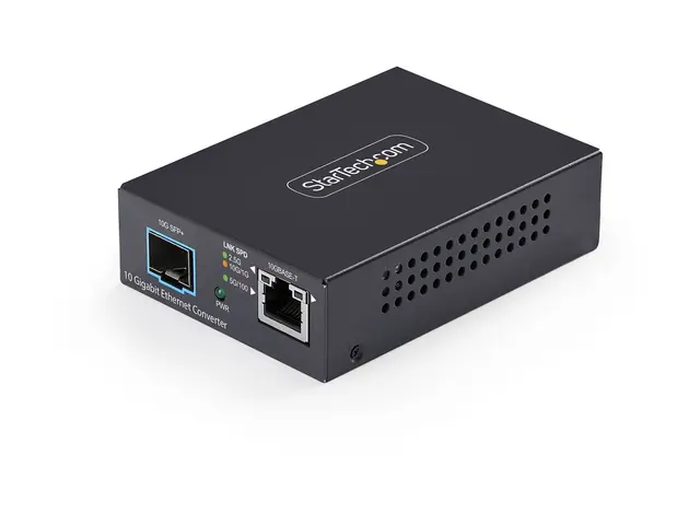 Startech - Fibermedieomformer 10GbE, 5GbE, 2.5GbE over fiberoptikk...