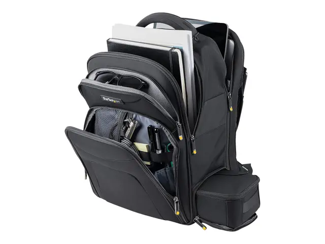 StarTech.com 17.3" Laptop Backpack with Removable Accessory Organi...