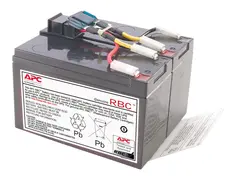 APC Replacement Battery Cartridge #48 - UPS-batteri 1 x batteri - blysyre - for P/N: SMT750, SMT750C, SMT750I, SMT750TW, SMT750US, SUA750ICH, SUA750ICH-45, SUA750-TW