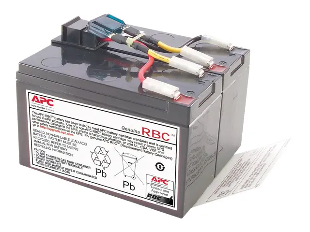 APC Replacement Battery Cartridge #48 - UPS-batteri 1 x batteri bl...