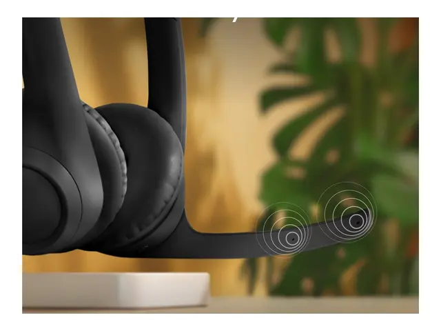 Logitech Zone 300 - Hodesett on-ear Bluetooth trådløs midnatts sort