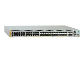 Allied Telesis AT x930-28GSTX - Switch L3 - Styrt + 4 x 10 Gigabit SFP+ + 24 x kombo for Gigabit Ethernet/Gigabit SFP - stasjonær, rackmonterbar