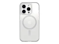OtterBox React Series - Baksidedeksel for mobiltelefon MagSafe-samsvar - blank - med Premium Glass Screen-beskytter - for Apple iPhone 16 Pro
