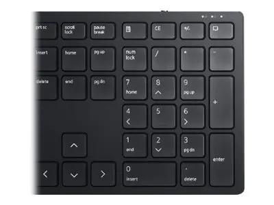 Dell Pro KM5221W - Retail Box tastatur- og mussett trådløs 2.4 GHz...