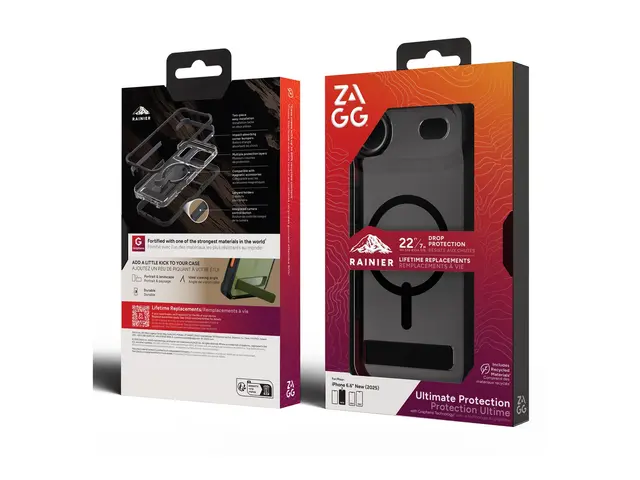 ZAGG Rainier Snap - Baksidedeksel for mobiltelefon - robust - med ...