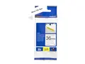 Brother TZe-S261 - Ekstra sterk adhesiv - svart på hvitt Rull (3,6 cm x 8 m) 1 kassett(er) laminert teip - for P-Touch PT-3600, 9200, 9400, 9500, 9600, 9800, D800; P-Touch Cube PT-P910
