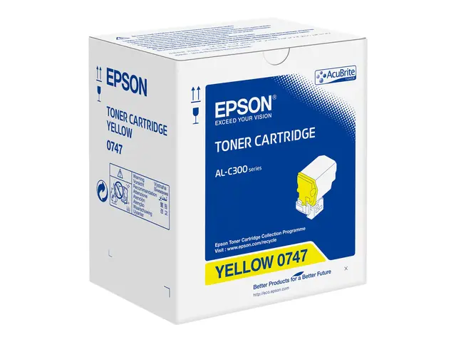 Epson - Gul - original - tonerpatron - for Epson AL-C300; AcuLaser...